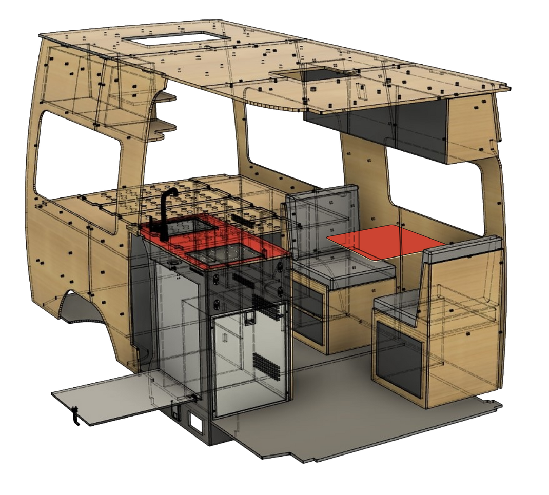 Inside Infinity Van INFINITY VANS - EASY TO INSTALL VAN BUILD KITS – Infinity Vans Store