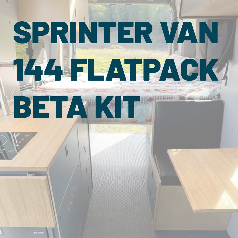 144 Sprinter Van Build Kit Flatpack BETA