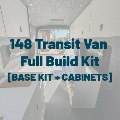 148 Transit Van Full Build Kit [BASE KIT + CABINETS]