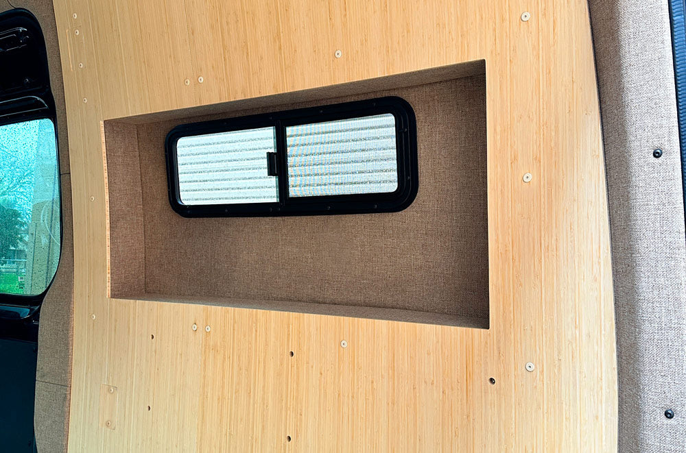 Bamboo finish panels
